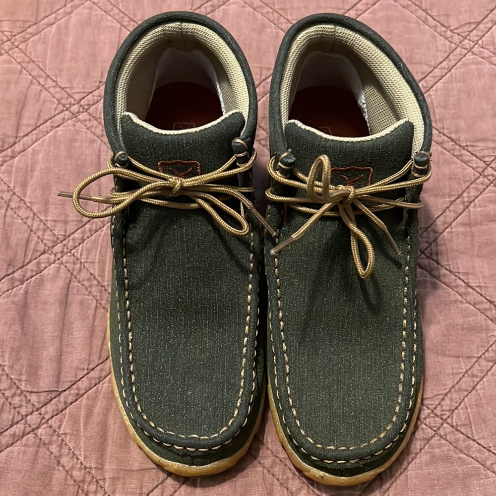 Twisted X Womens brown driving shoes
